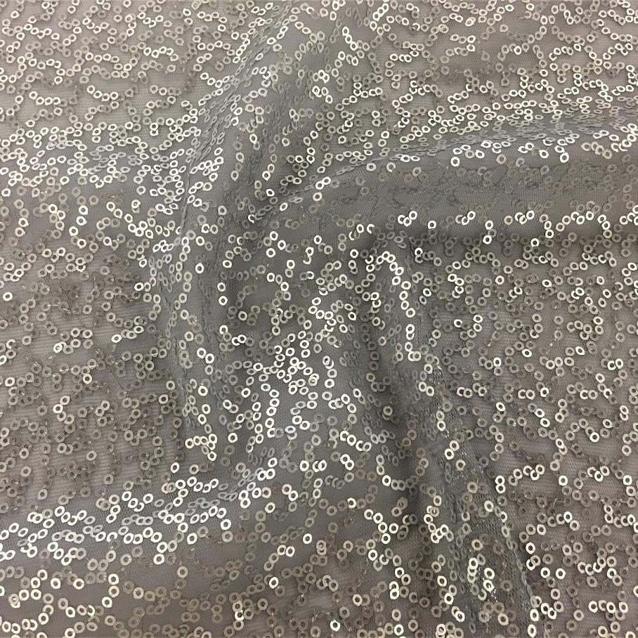 Caviar Dreams Stretch Mesh Sequin Fabric | Blue Moon Fabrics