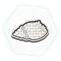 Checkered Seashell Freshie Mold