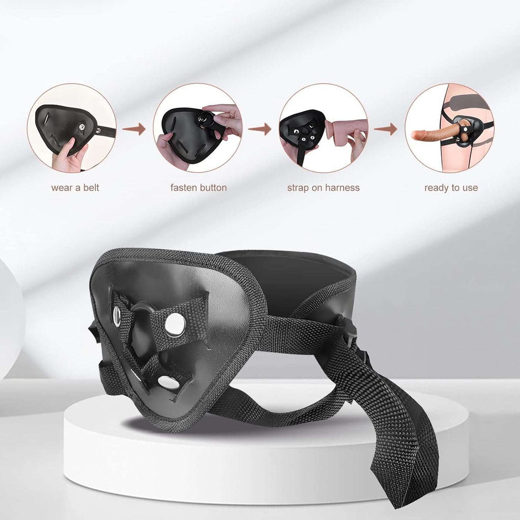 Comfort Fit Wearable Bullet Vibrator Strap-On