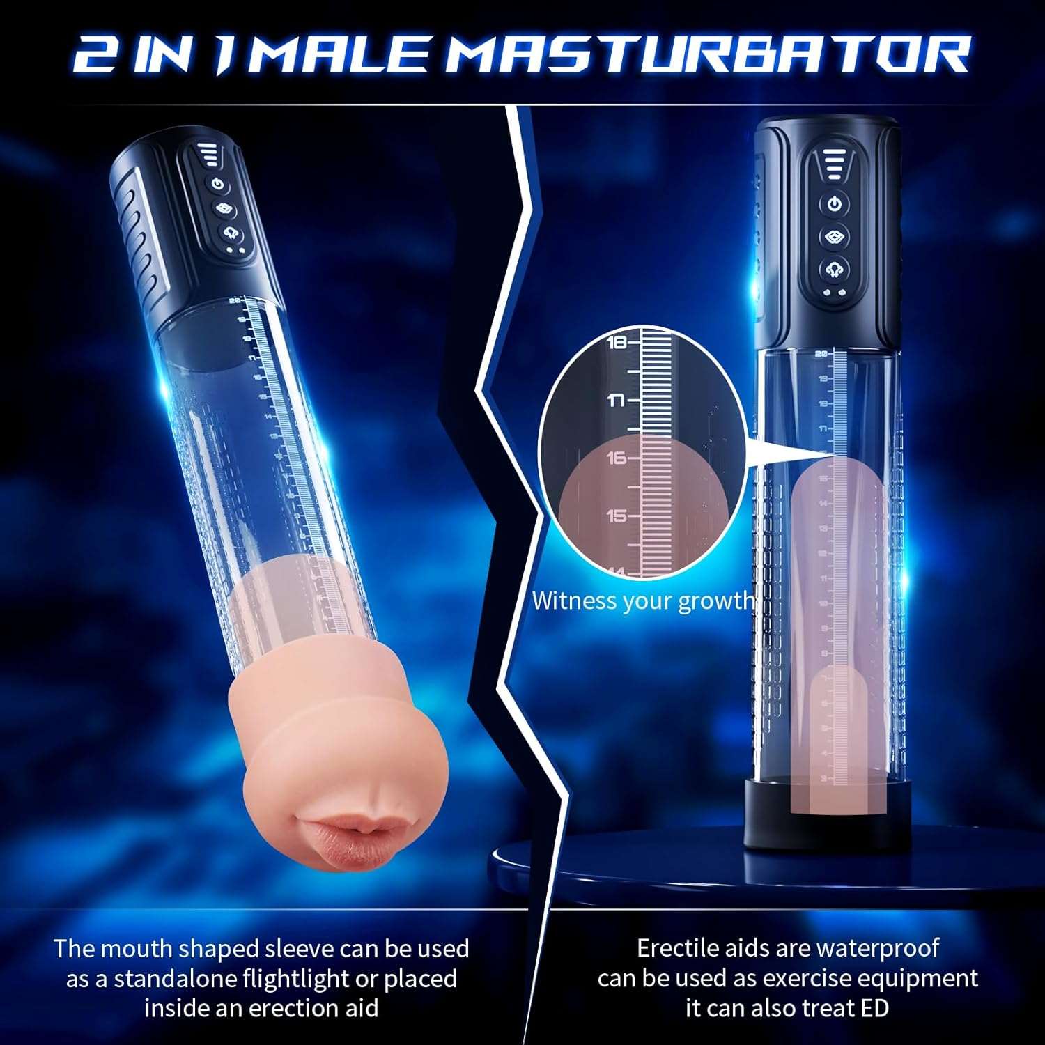 Realistic Vagina Chamber Male Masturbator