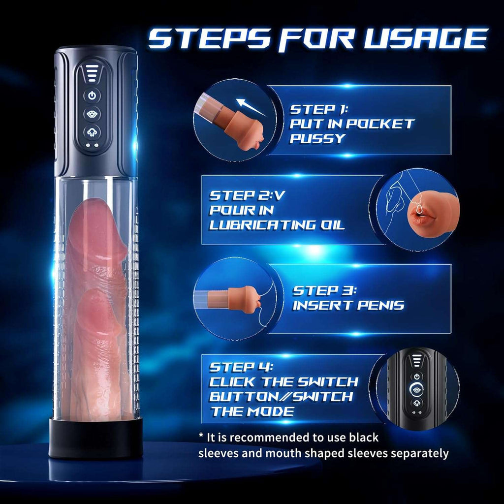 Realistic Vagina Chamber Male Masturbator