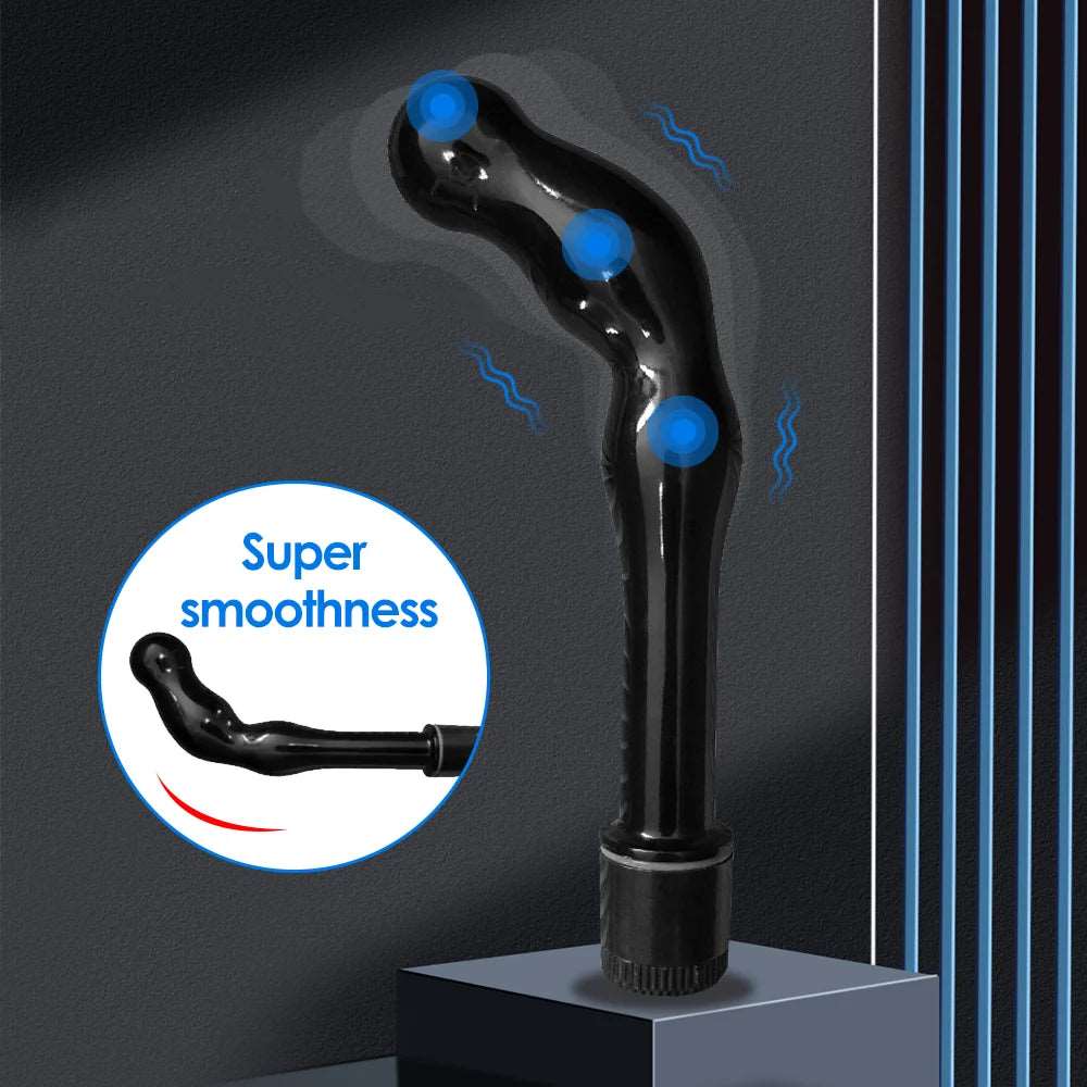 Premium Intense Curved Anal Vibrator