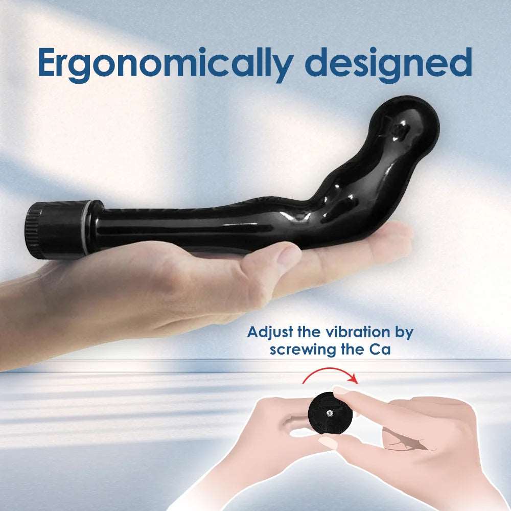 Premium Intense Curved Anal Vibrator