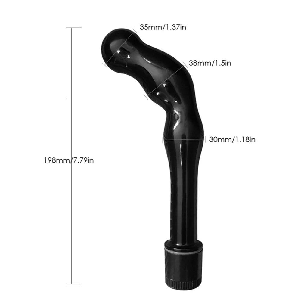 Premium Intense Curved Anal Vibrator
