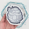 Bee & Flower Hive Freshie Mold