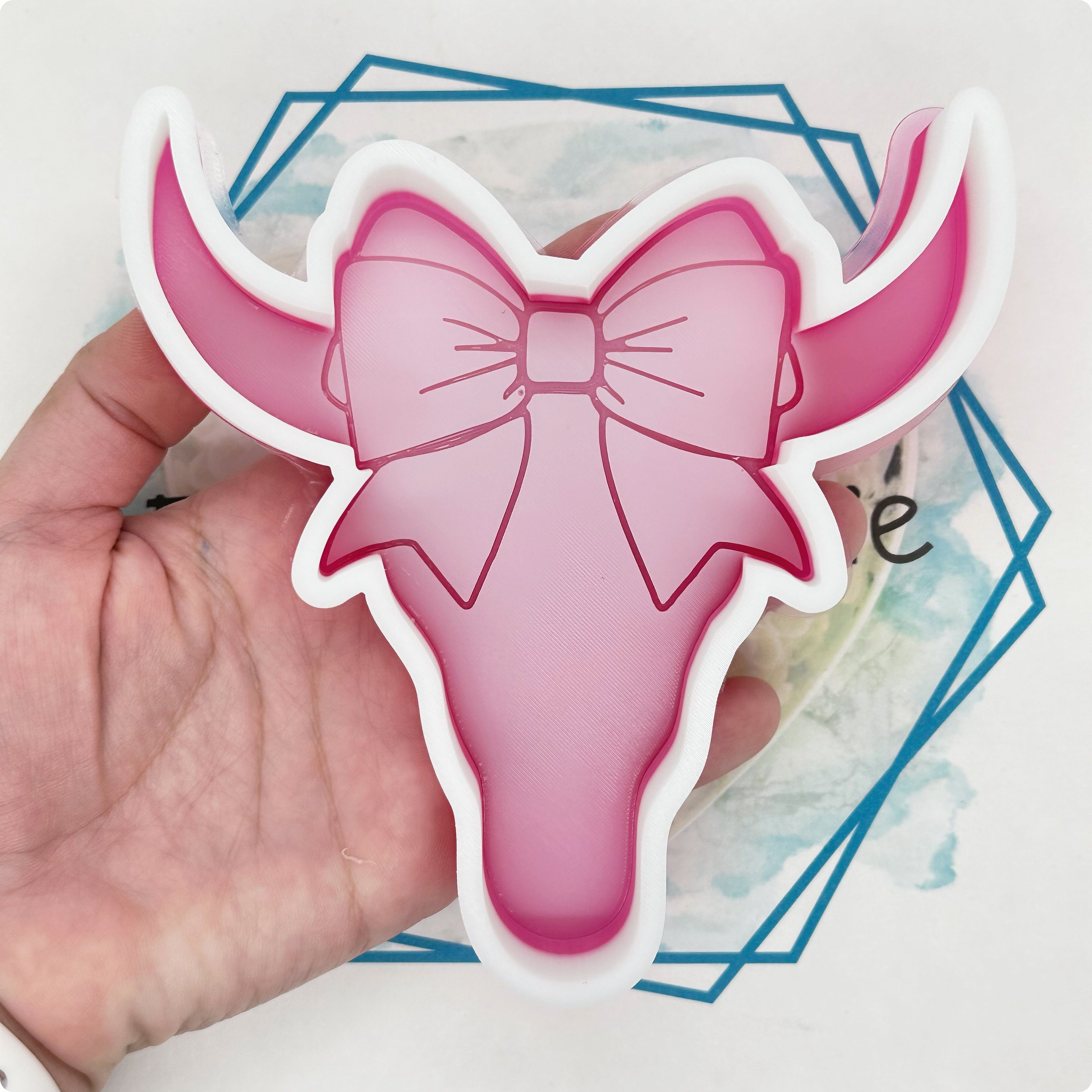Coquette Bull Skull Mold