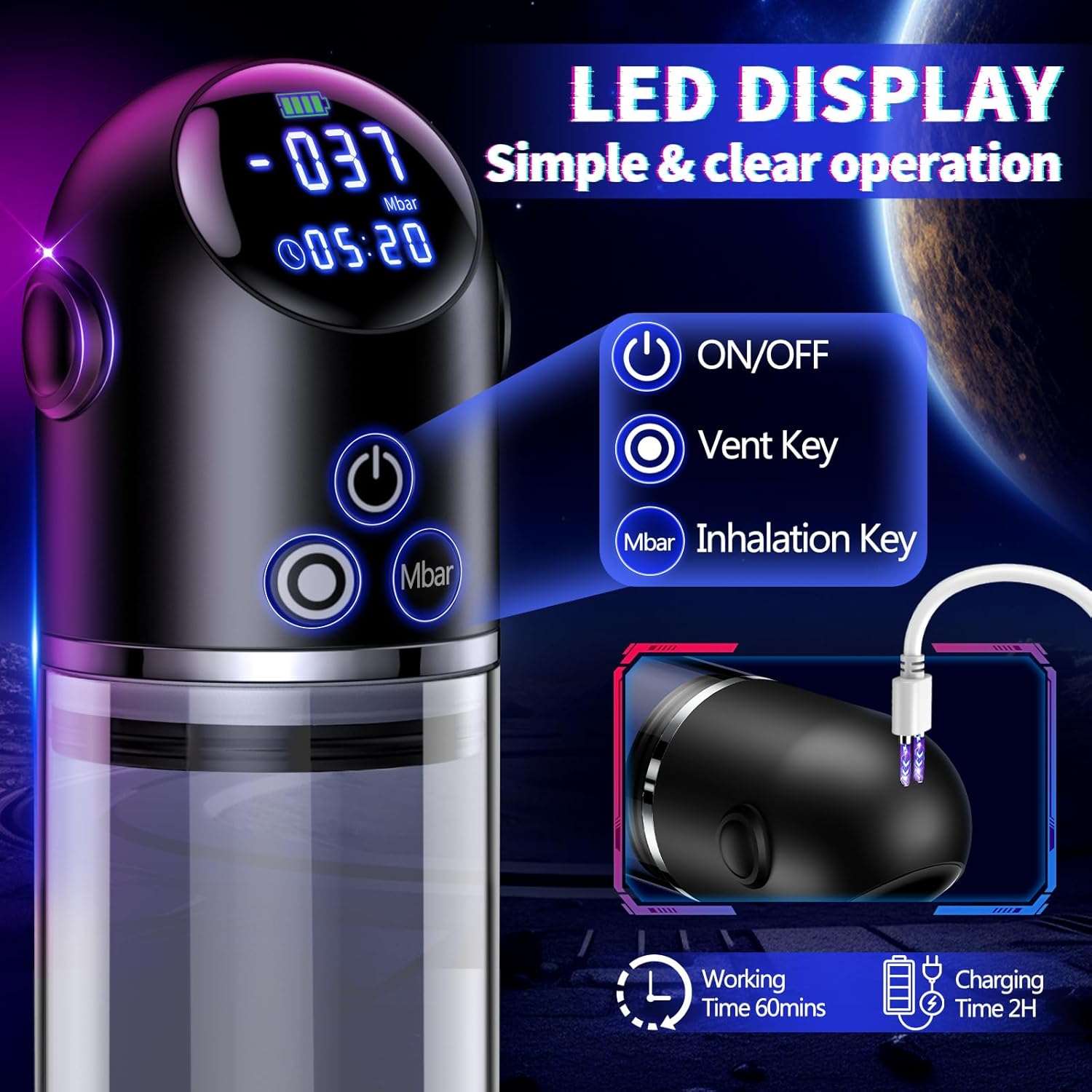DesireVault Automatic Penis Extender Pump