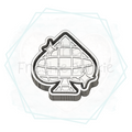 Disco Spade Freshie Mold