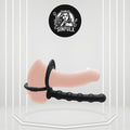 Dual Sensation Penis Ring Anal Plug