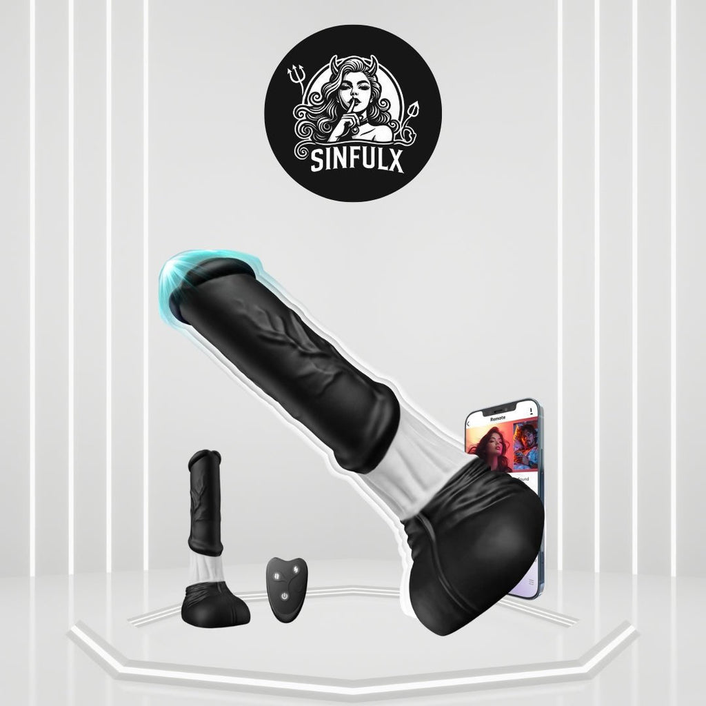 Remote Control Monster Dildo Vibrator
