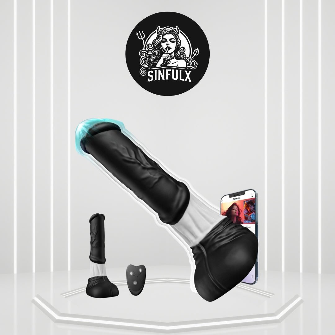 Remote Control Monster Dildo Vibrator