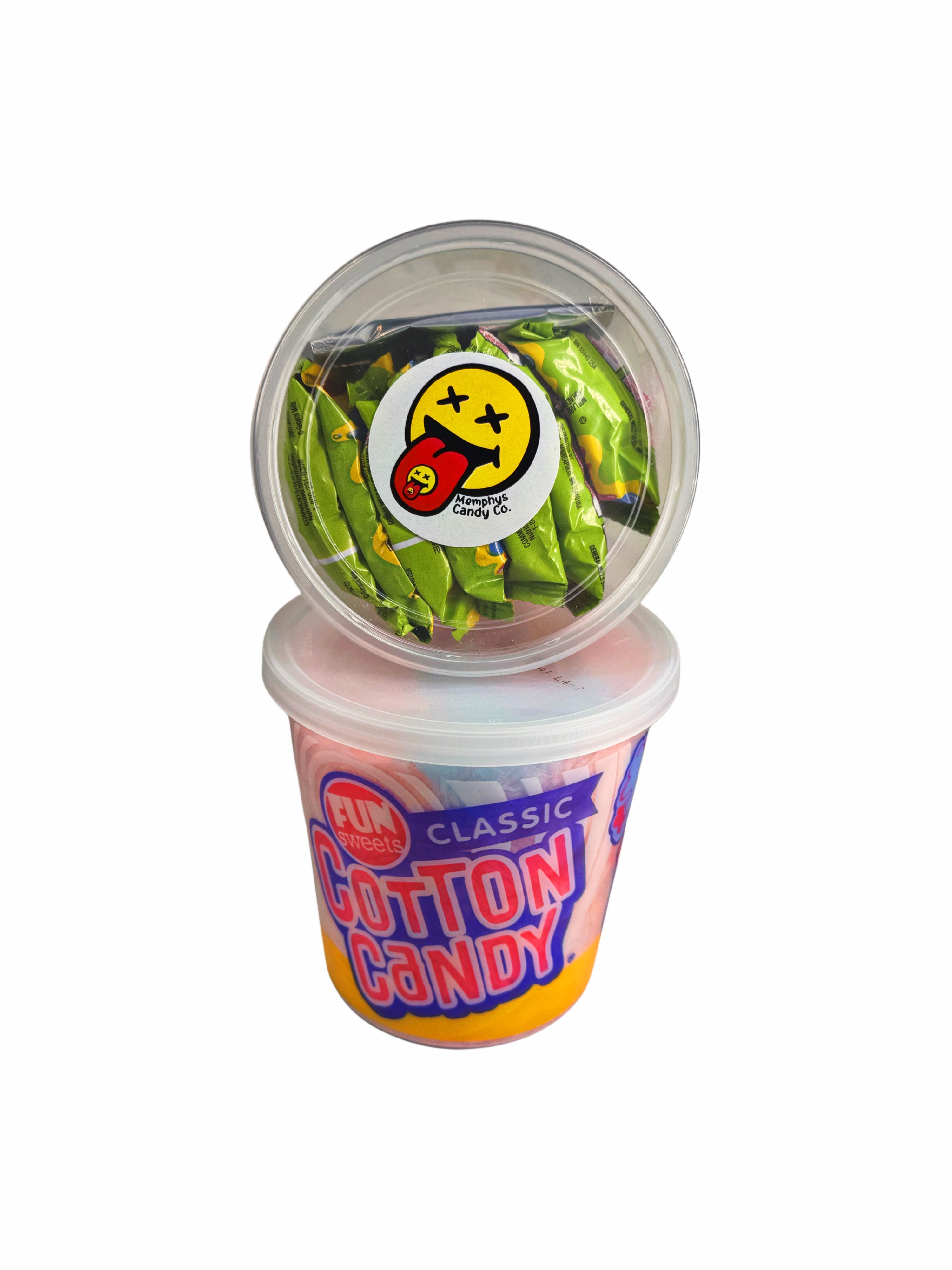 AT HOME COTTON CANDY GUSHERZ KIT (memphy's candy co ™️) (REG OR SOUR)