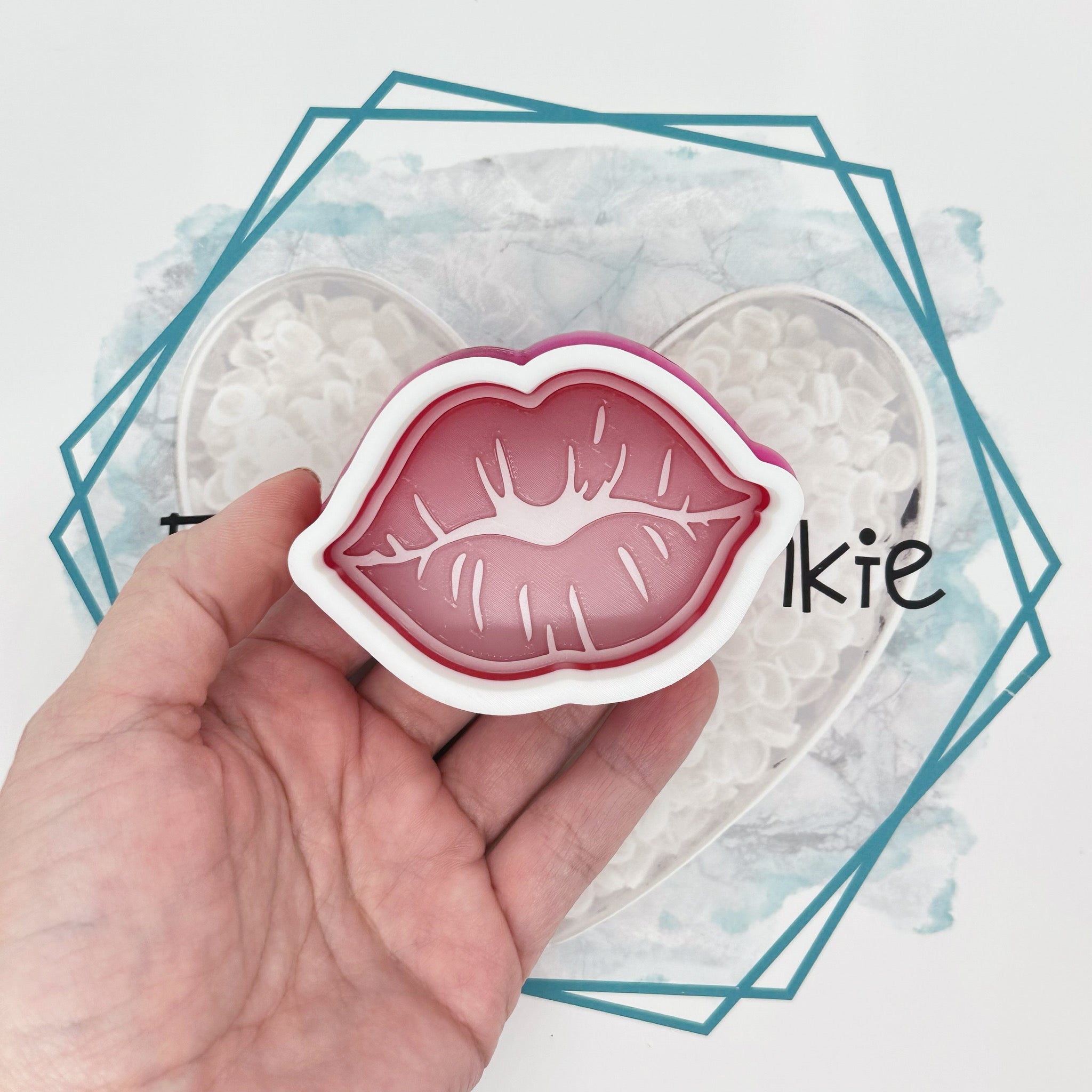 Lips VENT CLIP Freshie Mold