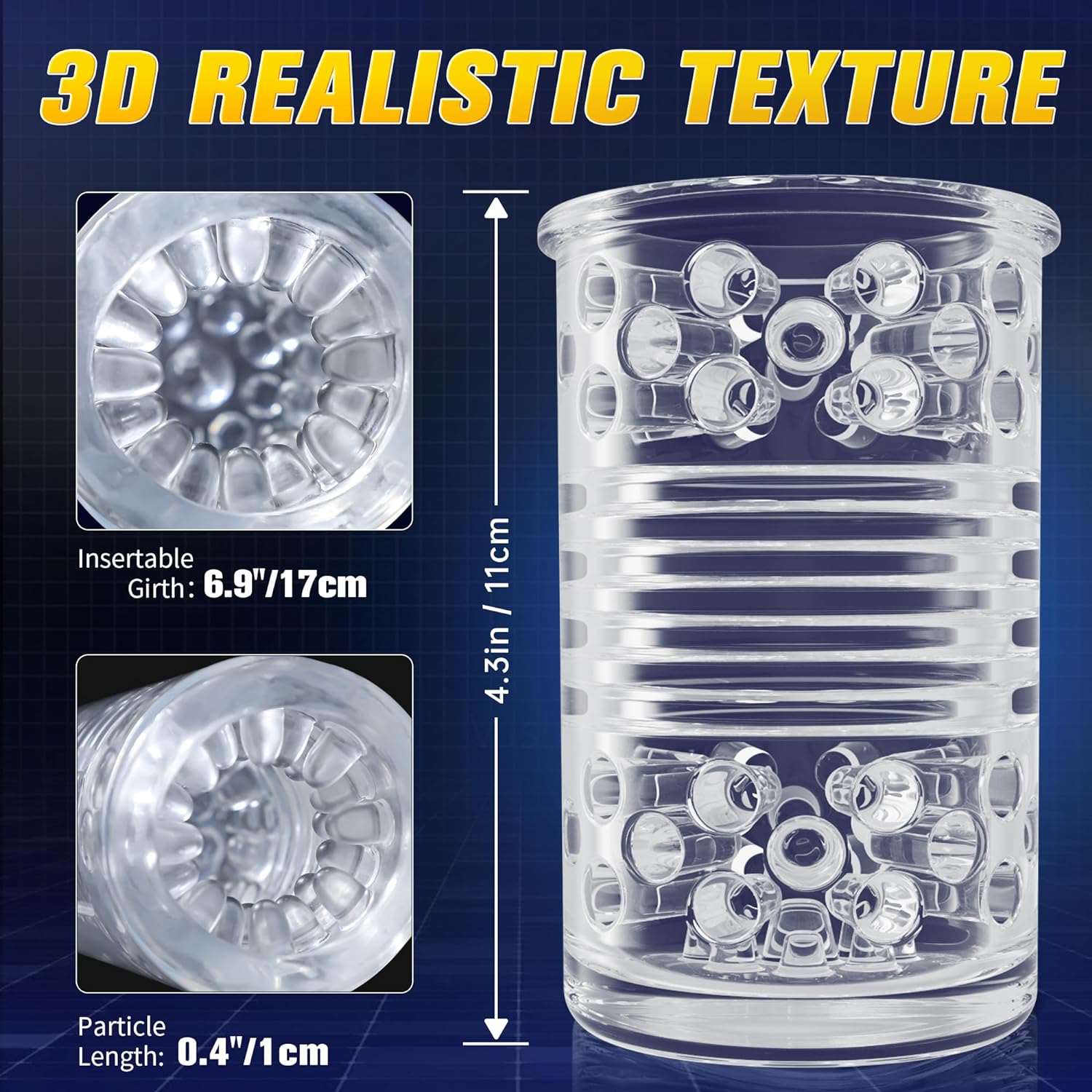 Automatic Male Stroker  - 7 Thrusting & Rotating Modes