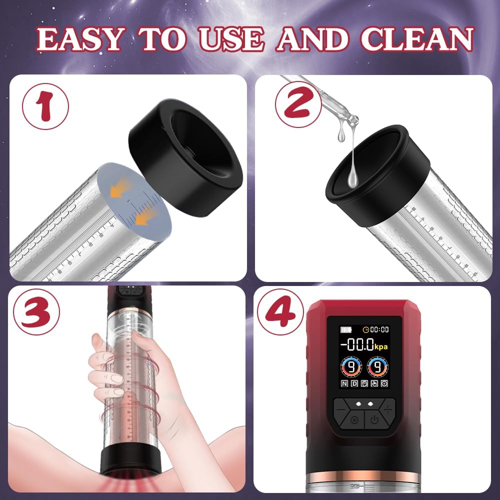 EcstasyVault Electric Penis Vacuum Pump