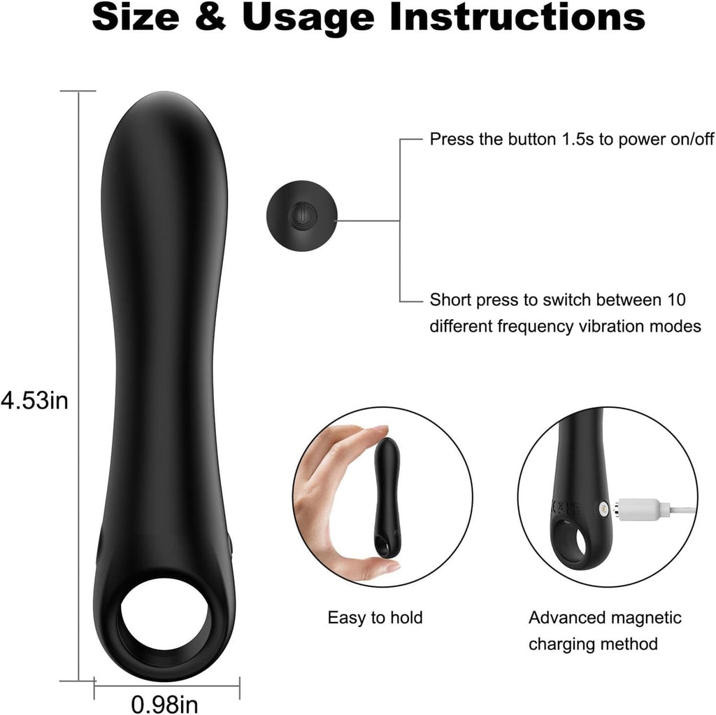 GripMaster Mini Bullet Vibrator