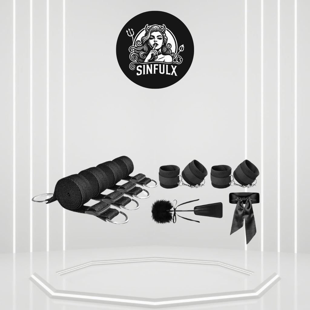 BDSM Bondage Bed & Restraints Kit
