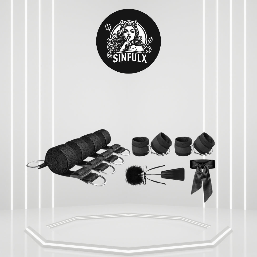 BDSM Bondage Bed & Restraints Kit