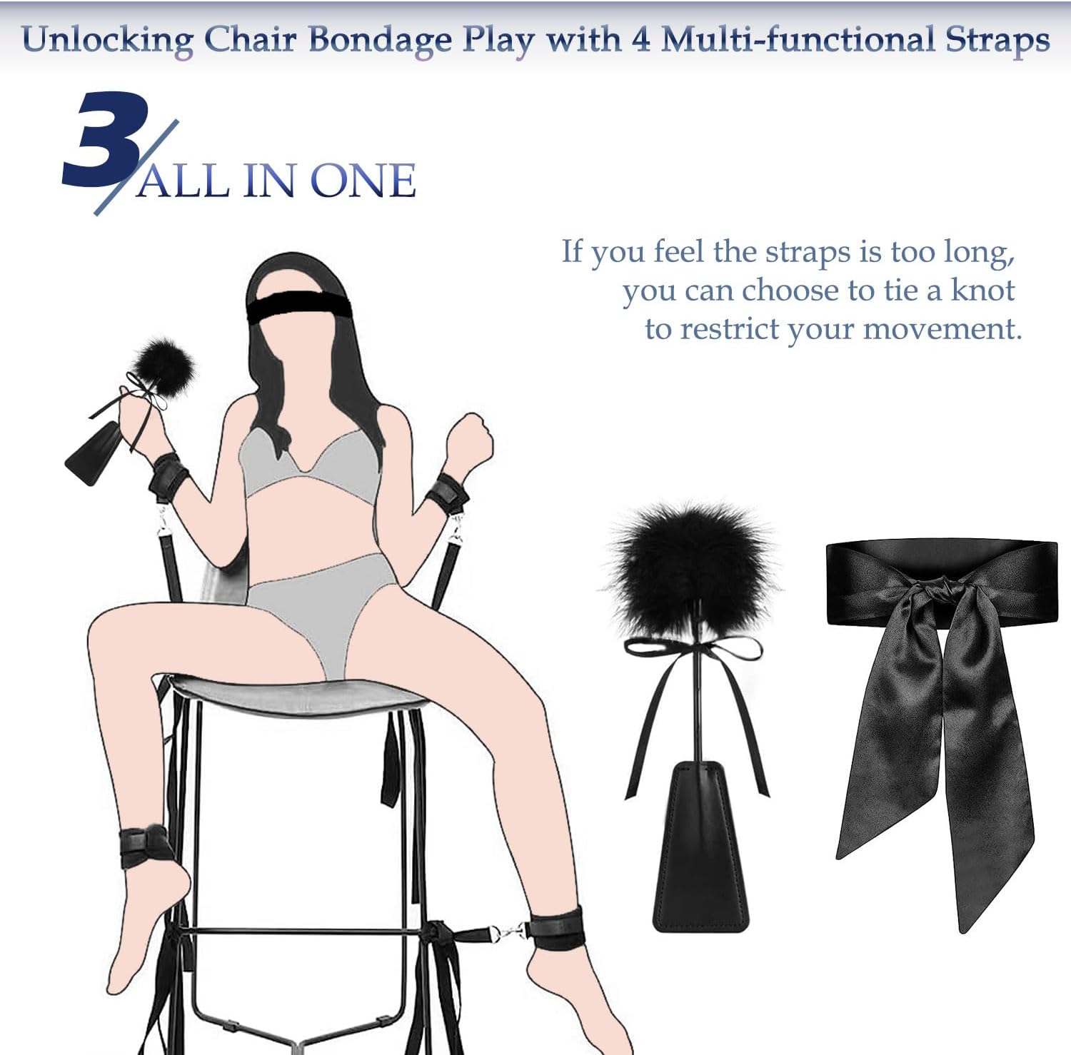 BDSM Bondage Bed & Restraints Kit