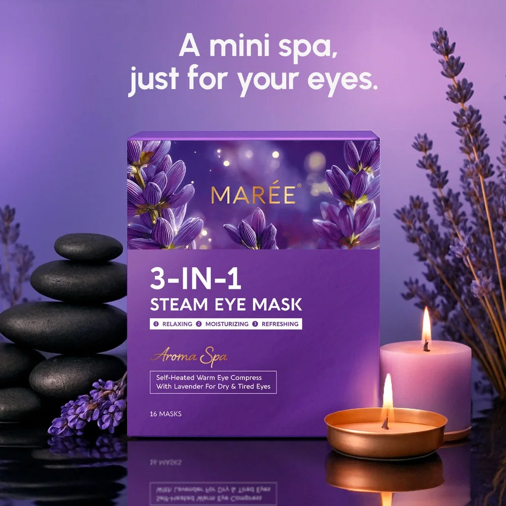 Mascarilla de vapor aromática para ojos