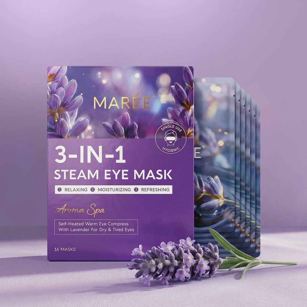 Mascarilla de vapor aromática para ojos