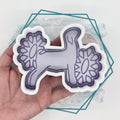 Show Goat with Conchos Freshie Mold