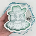 Cowboy Alien Freshie Mold
