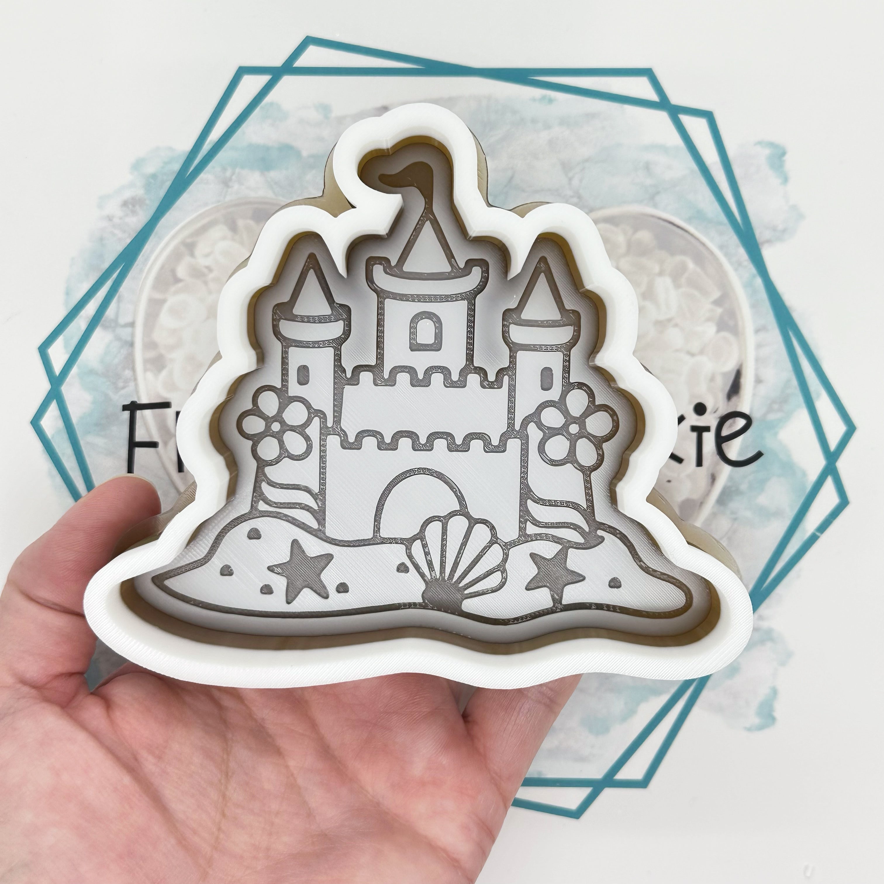 Sand Castle Freshie Mold