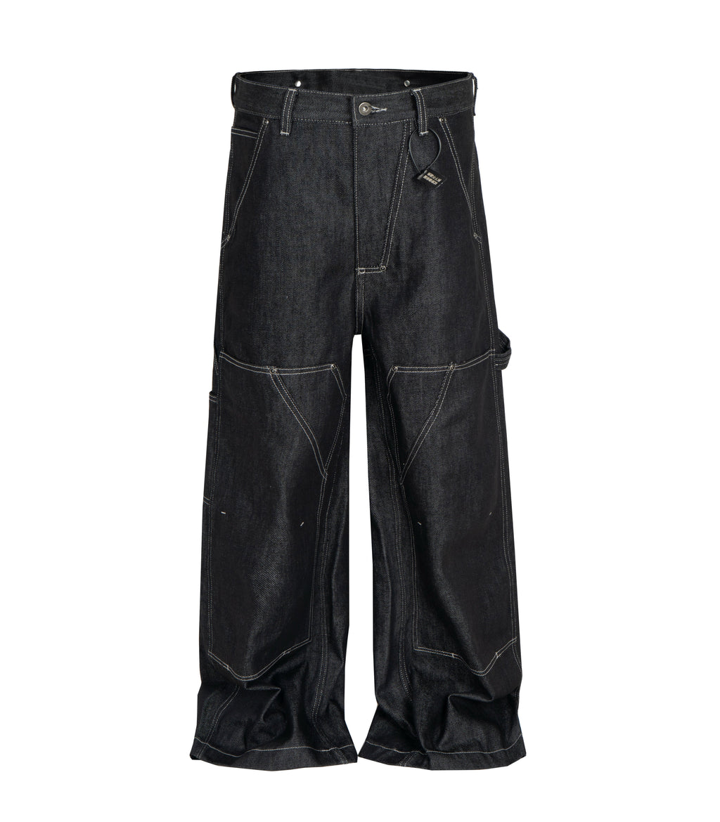 RAW CONTRAST DENIM