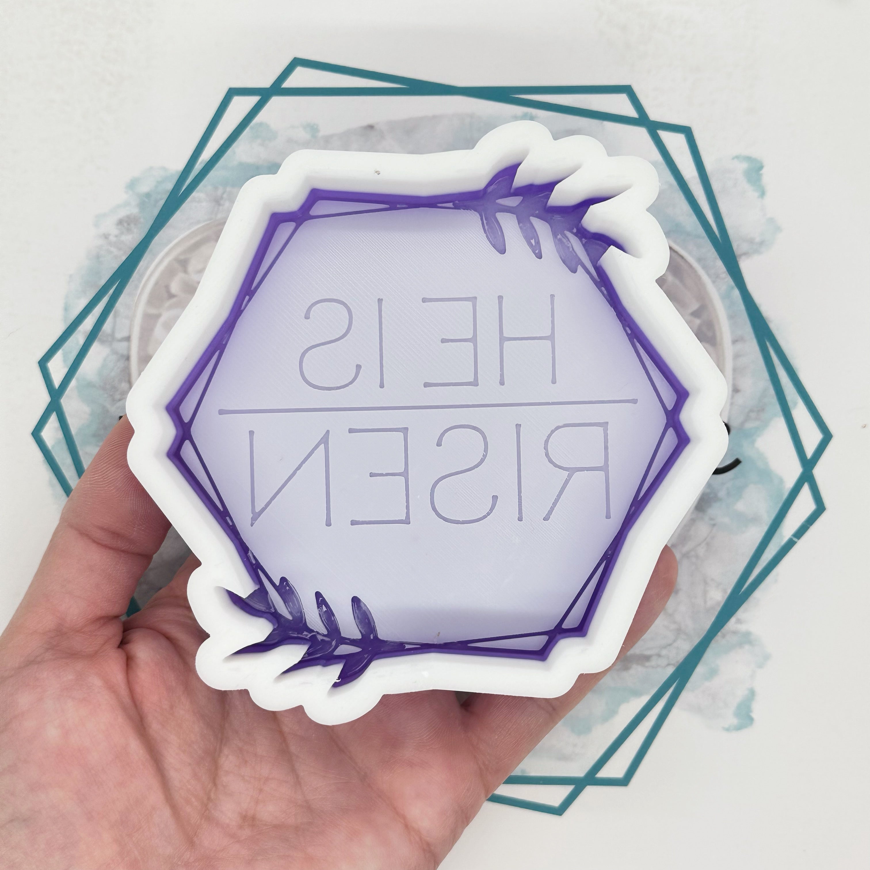 He is Risen Freshie Mold