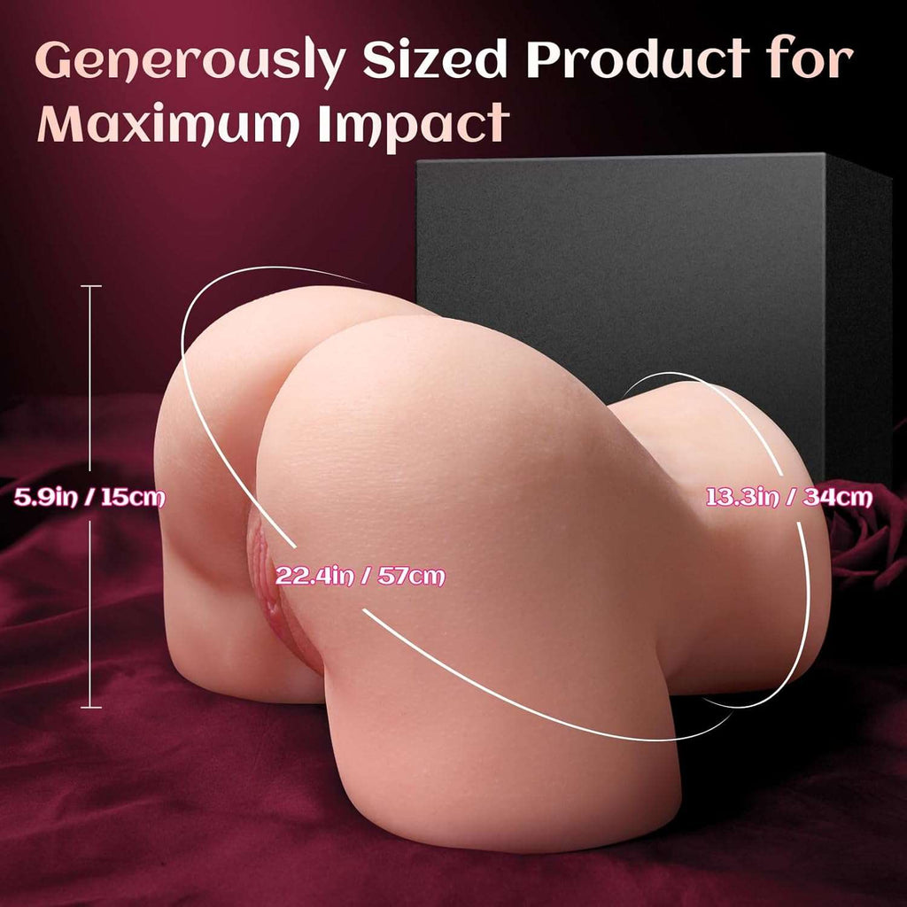 FantasyMuse 5.8lbs Vibrating Sex Doll Masturbator