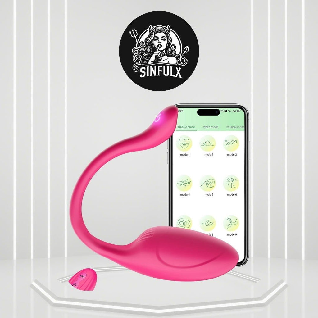 FlareQuake Remote Control Couples Vibrator