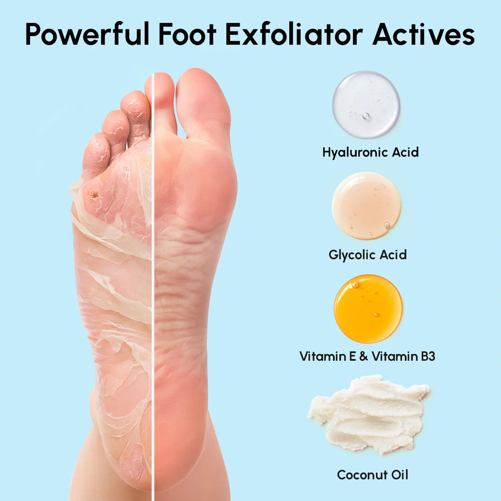 Mascarilla Exfoliante e Hidratante para Pies
