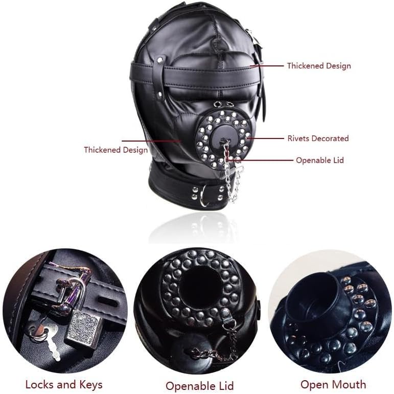 Extreme BDSM Full Face Sex Mask