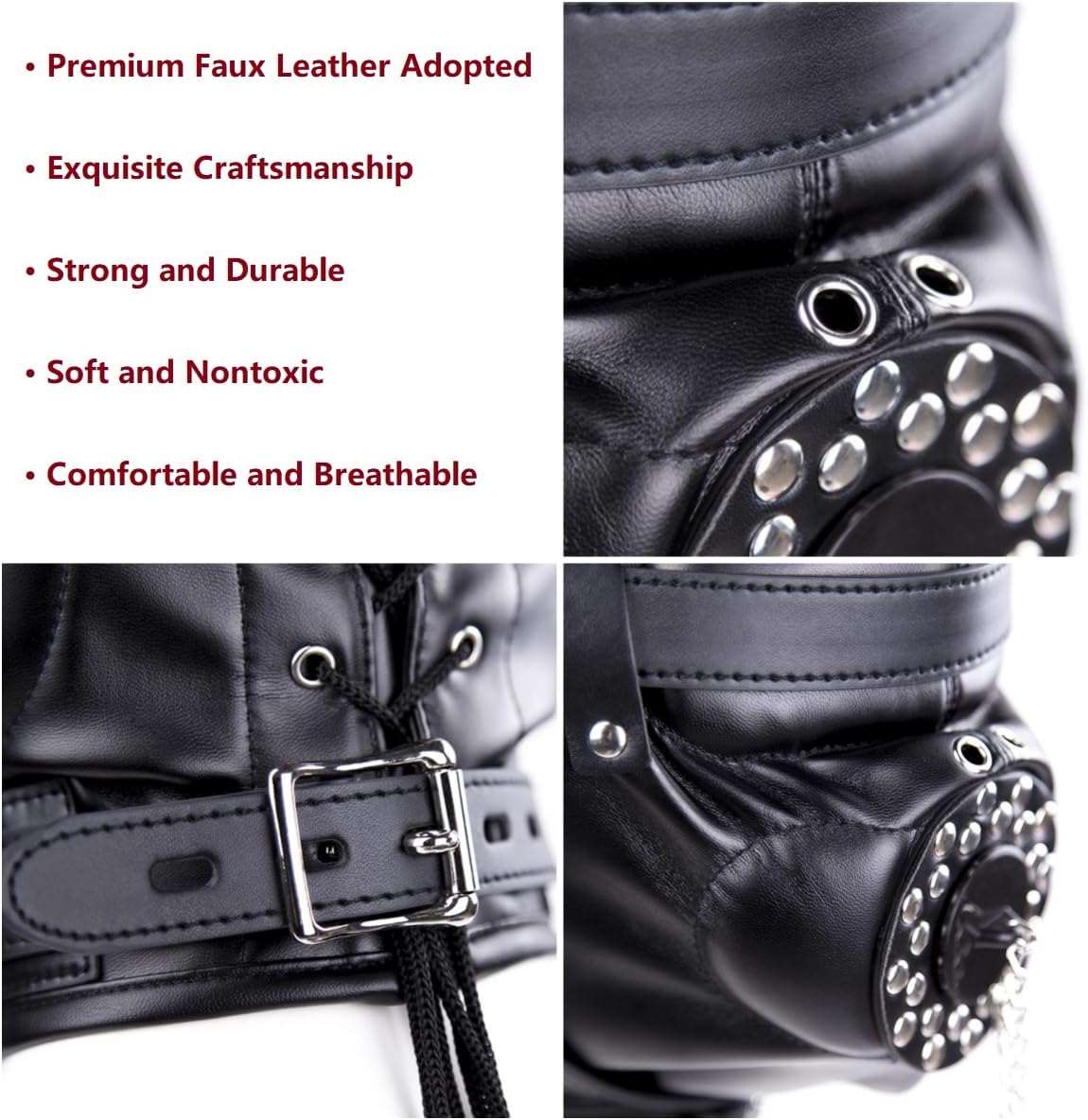Extreme BDSM Full Face Sex Mask