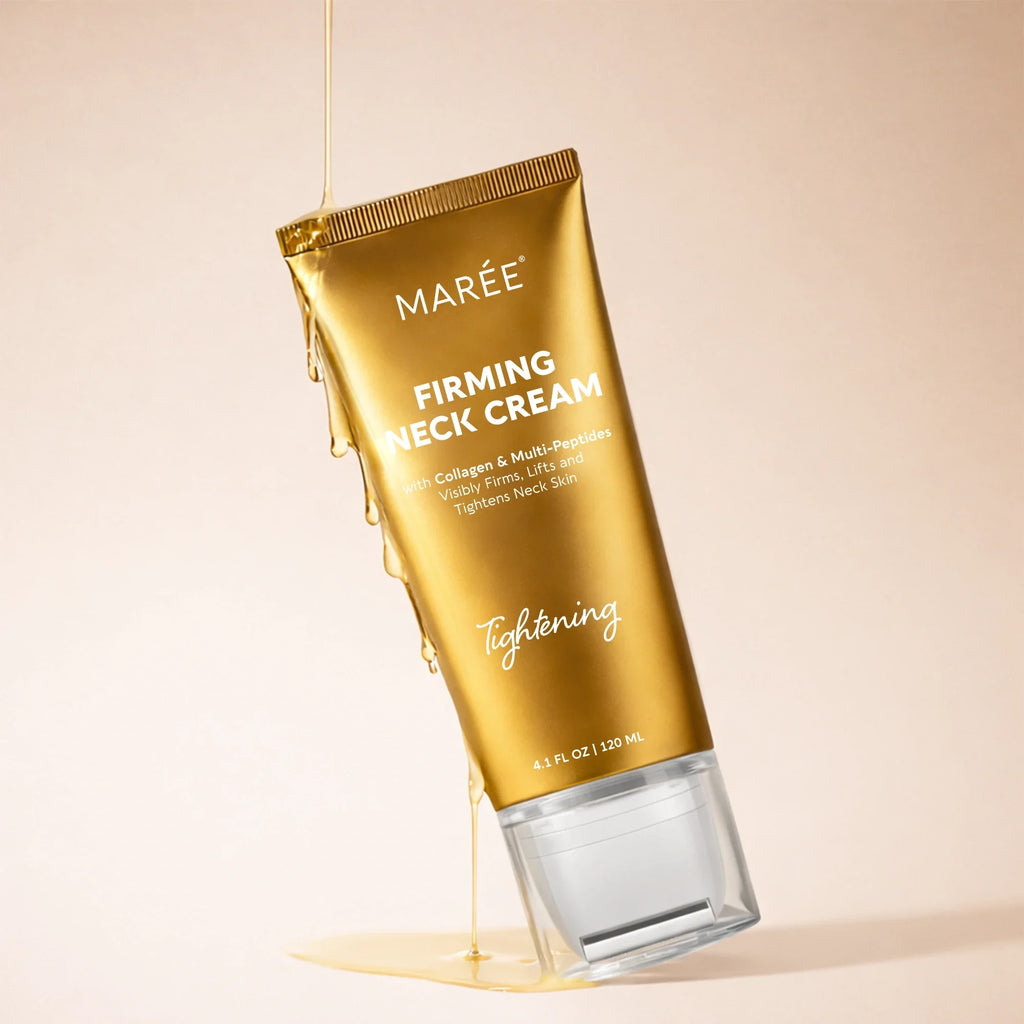 Masajeador de crema reafirmante de colágeno para el cuello