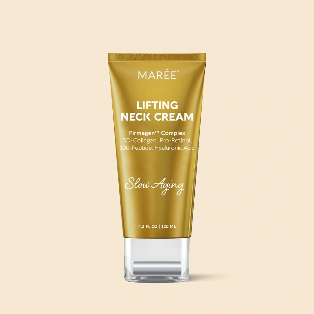 Masajeador de crema reafirmante de colágeno para el cuello