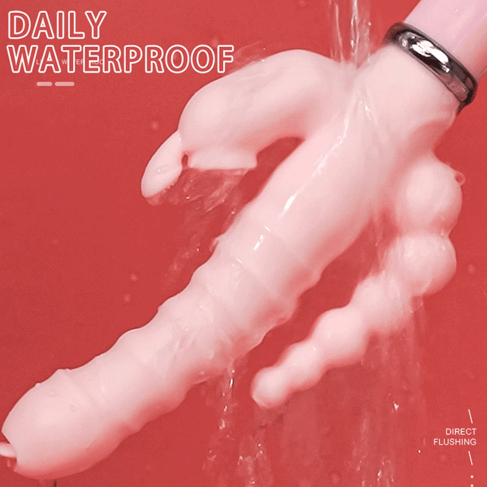 TriFusion 3-in-1 Rabbit Tongue Vibrator
