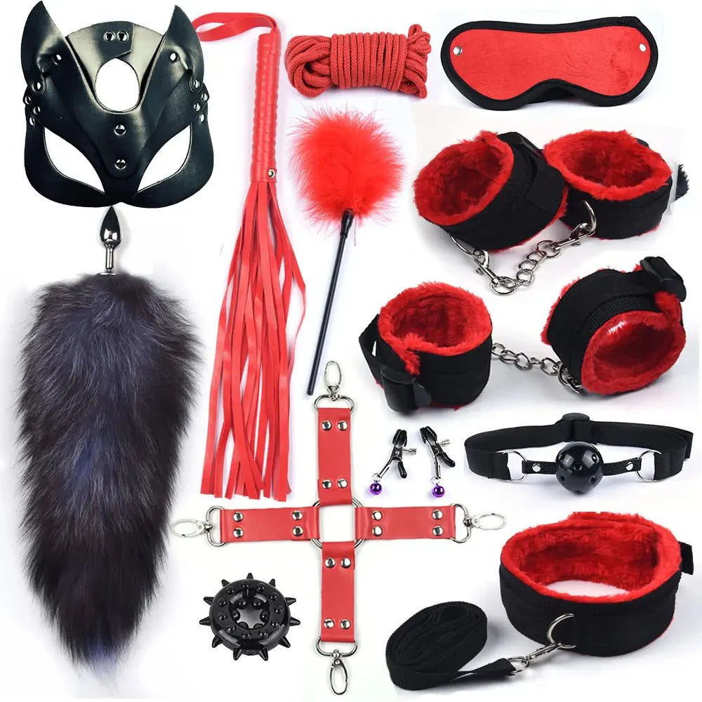 ShadowBound BDSM Bondage Kit for Couples