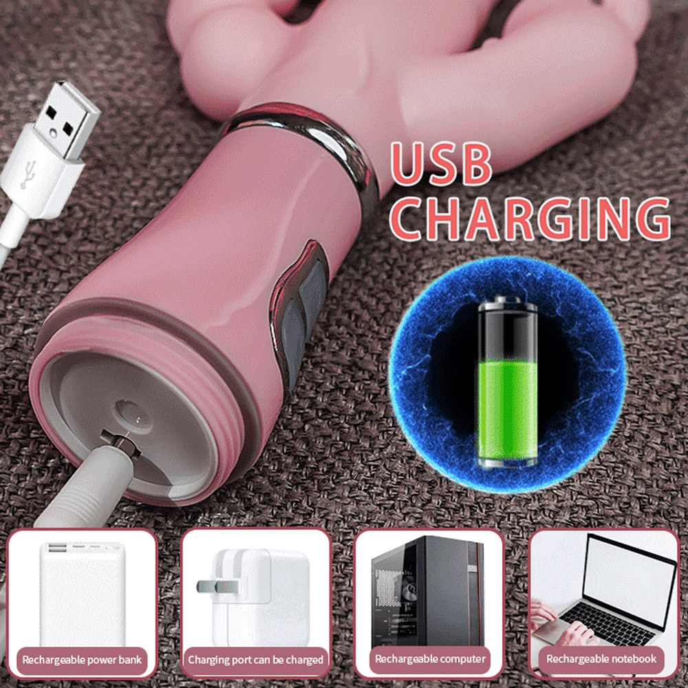TriFusion 3-in-1 Rabbit Tongue Vibrator