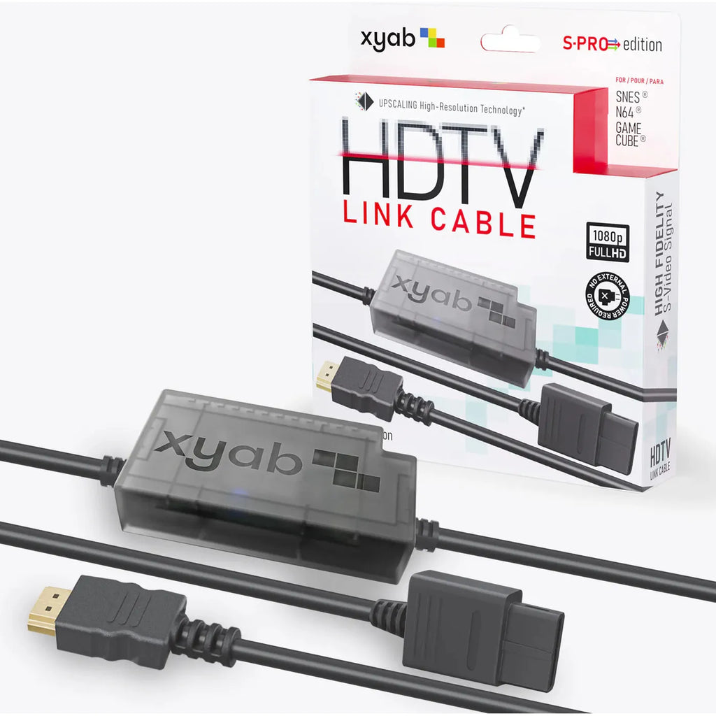 Cable de enlace HD S-PRO para Nintendo SNES® / N64® / GameCube®