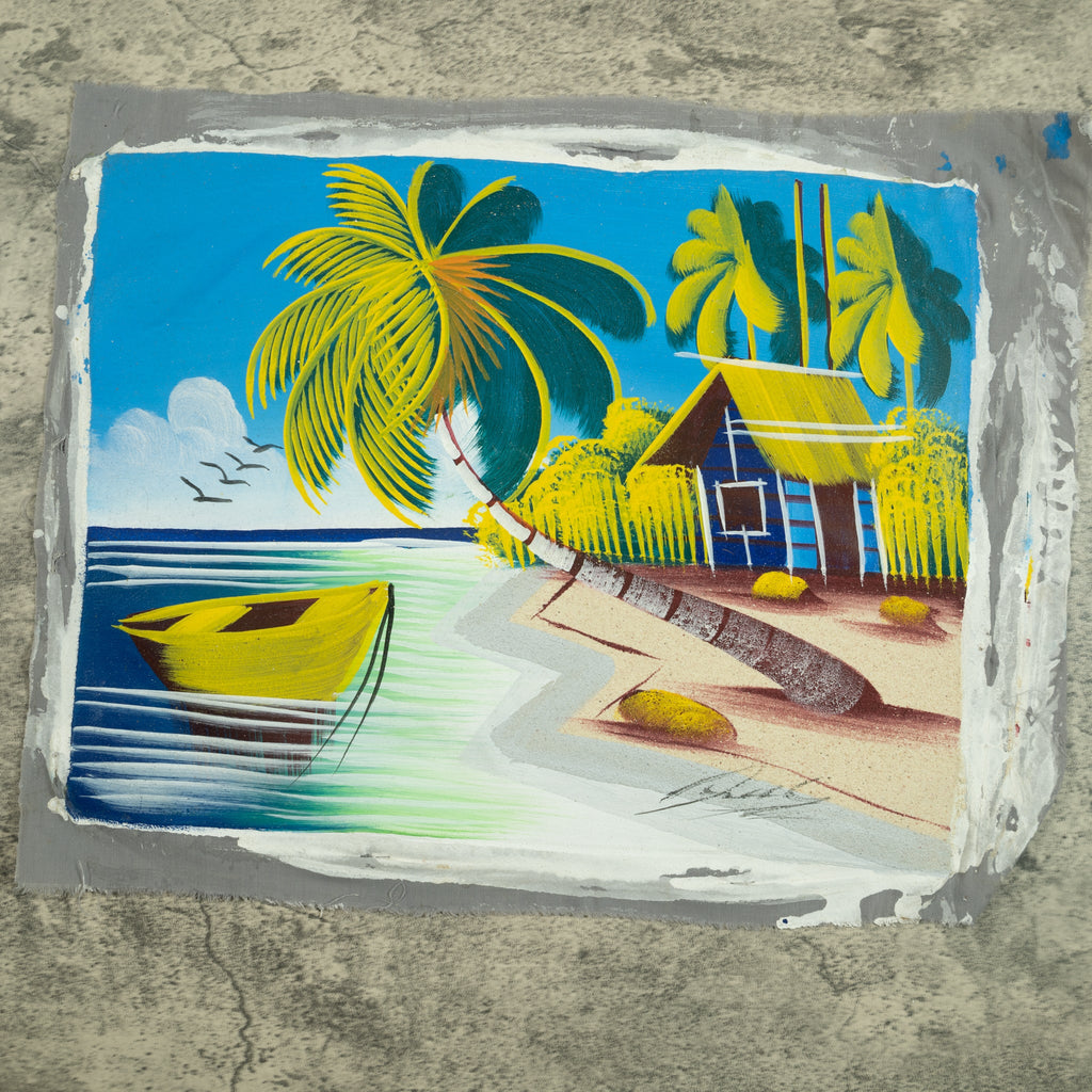 Haitian Painting Caribbean Calm