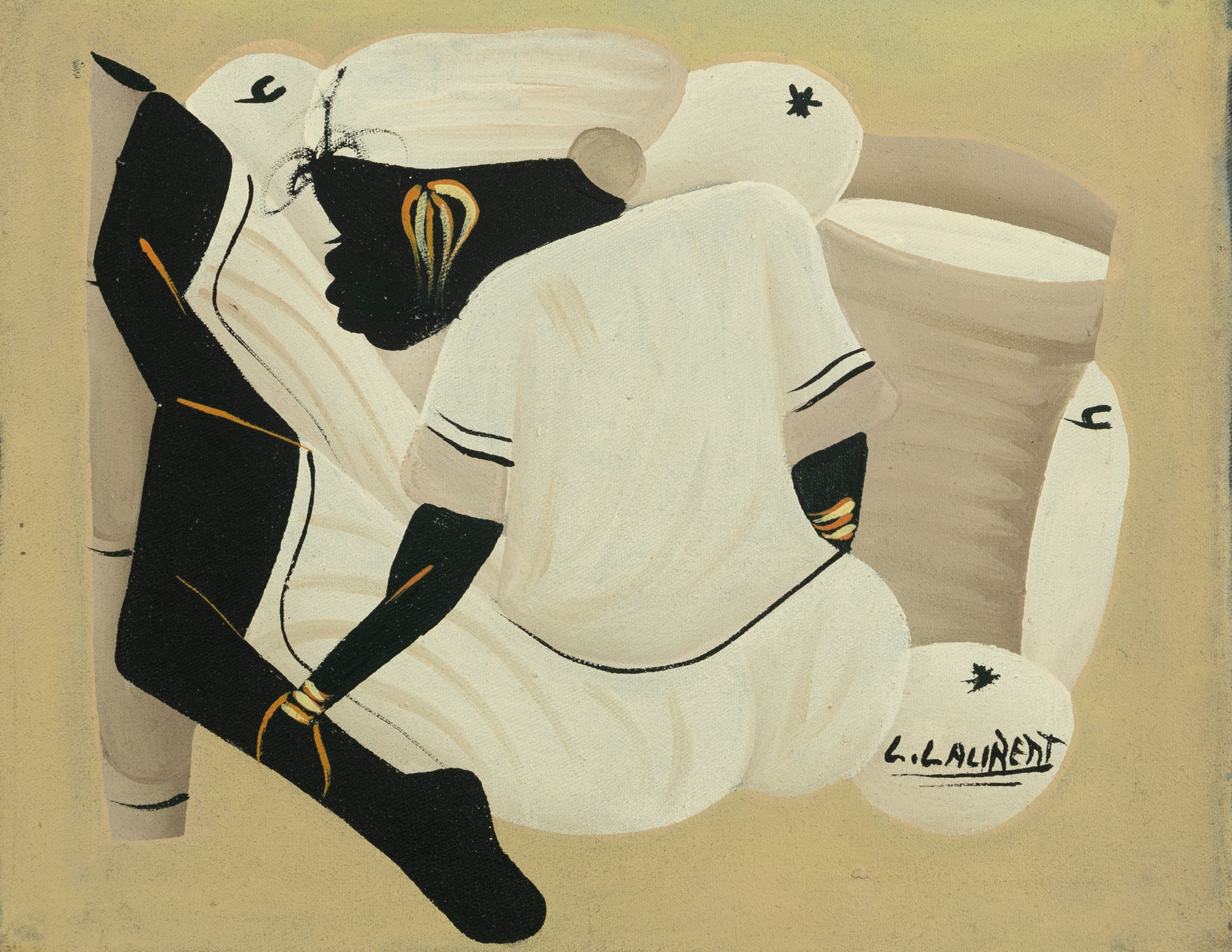 Haitian Painting Silent Conversations