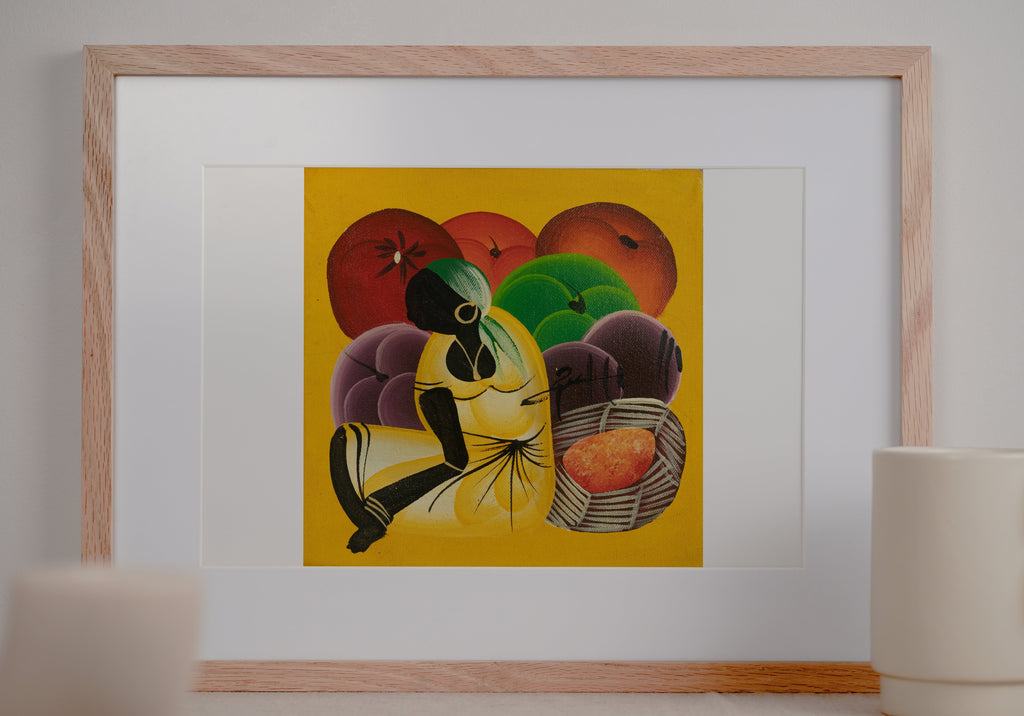 Haitian Painting Fruitful Repose