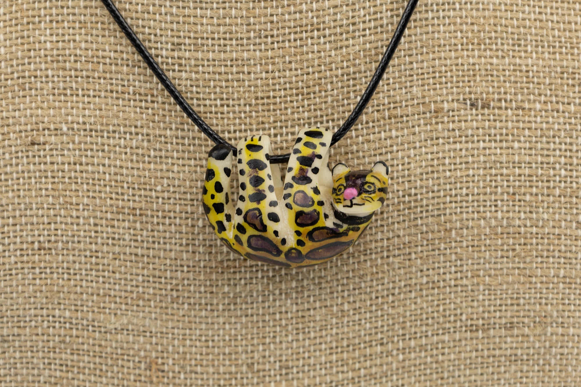 Jaguar Tagua Necklace
