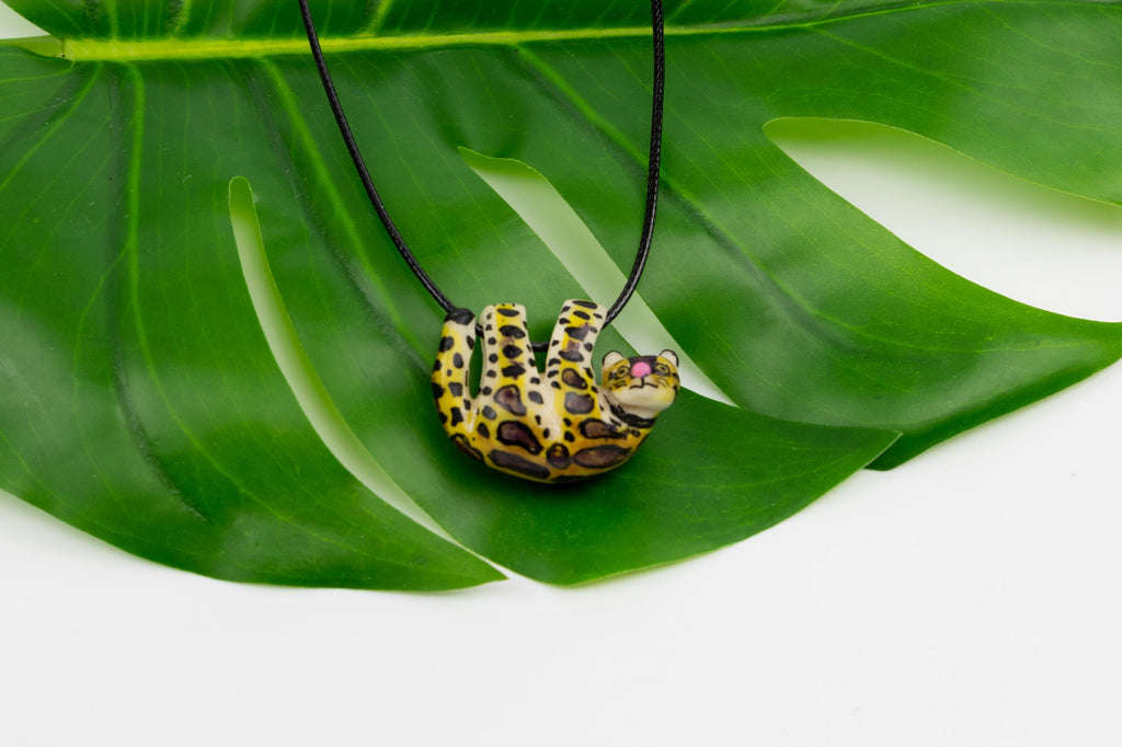 Jaguar Tagua Necklace