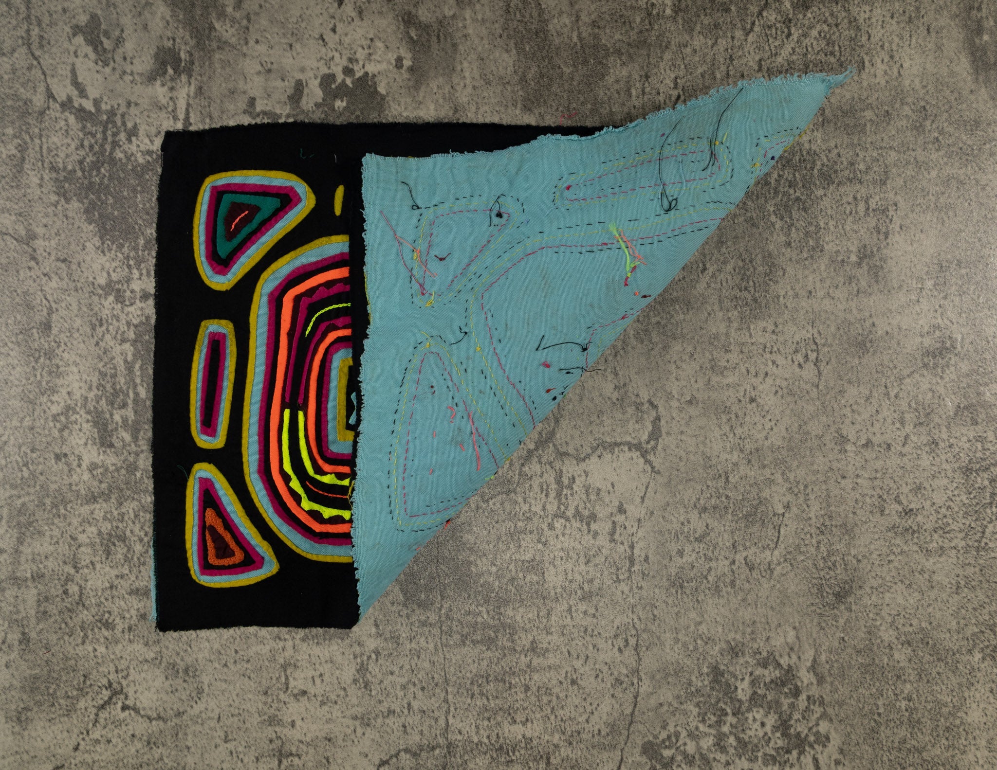 Rainbow Colors Classic Design Psychedelic Mola