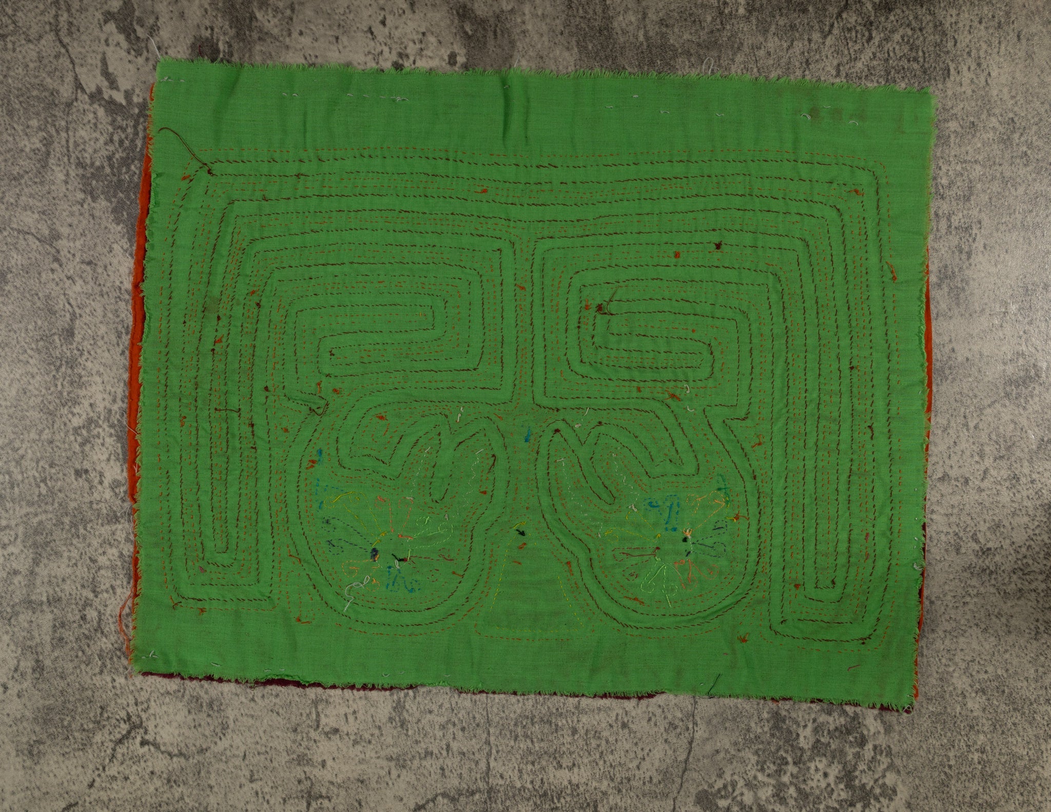 Classic Orange And Green Talking Heads Mola