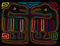 Classic Rainbow Colors Buzzard Bird Mola