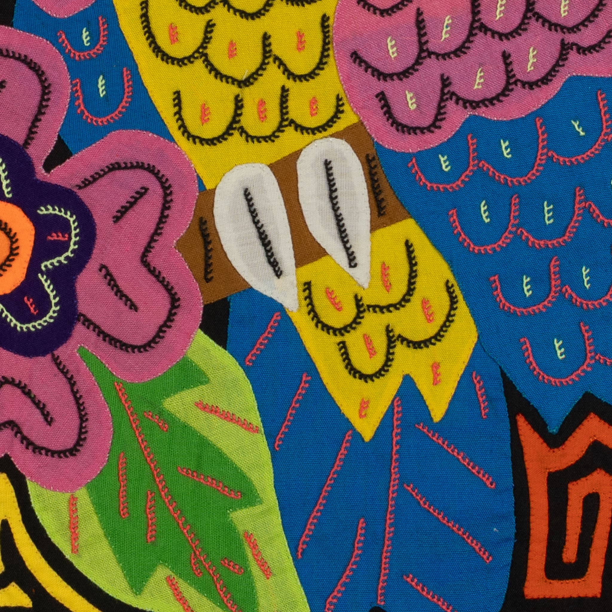 Fantasy Pink Yellow And Blue Two Toucan Parrot Bird Mola